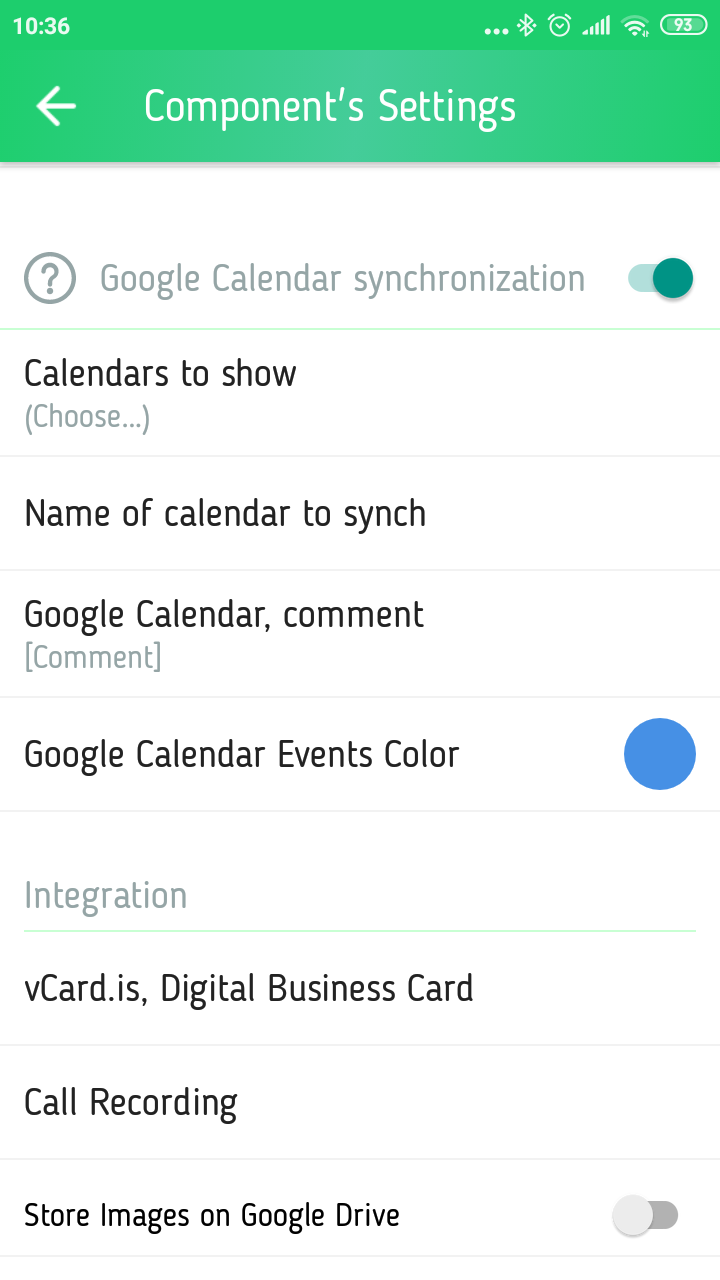 gnomguru crm sync google calendar